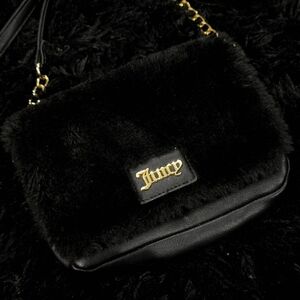 Fur juicy couture cross body bag